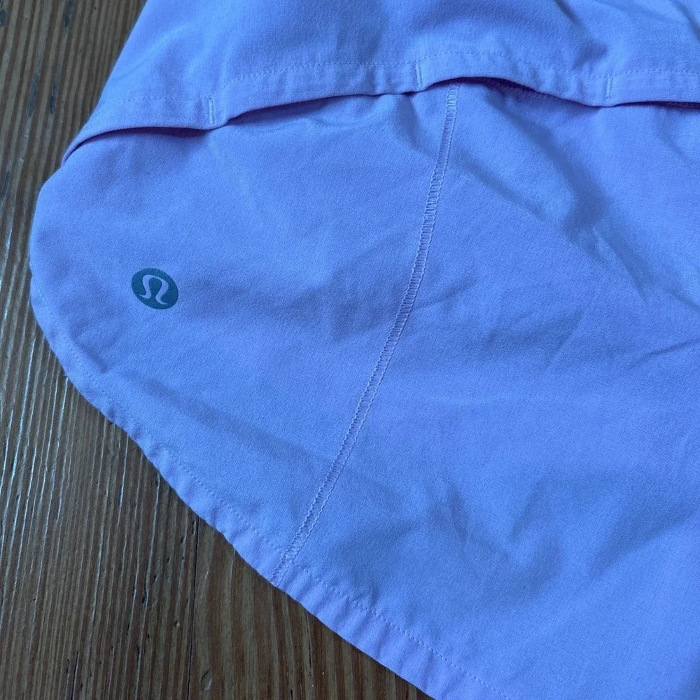 Lululemon Speed Up High Rise Shorts Women Purple Athletic Running SIZE 2 - Picture 5 of 6